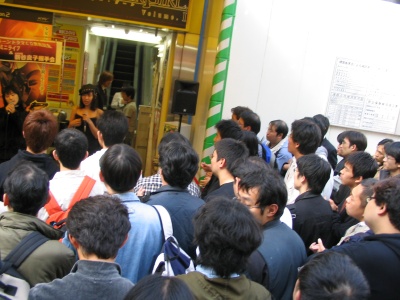 Polite Fan Mania At Anime Gamers, Tokyo