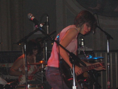 Sleater-Kinney, 8.12.2006, click to enlarge